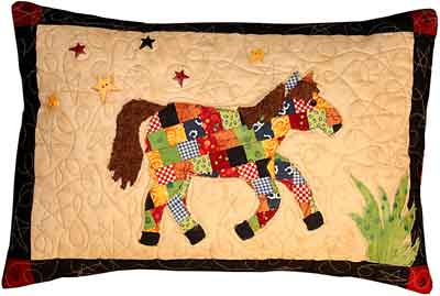 Calico Pony Pillow