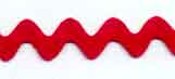 Small 1/2" Red Rickrack<br>