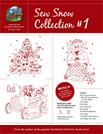 Sew Snow Collection 1 Machine Embroidery CD<br>