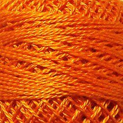 Valdani Thread 204<br>Bright Orange Coral<br>Size 12<br>