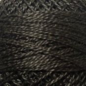 Valdani Thread 8123<br>Brown Black Dark<br>Size 12<br>
