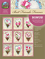 Best Friends Forever Machine Embroidery CD<br>