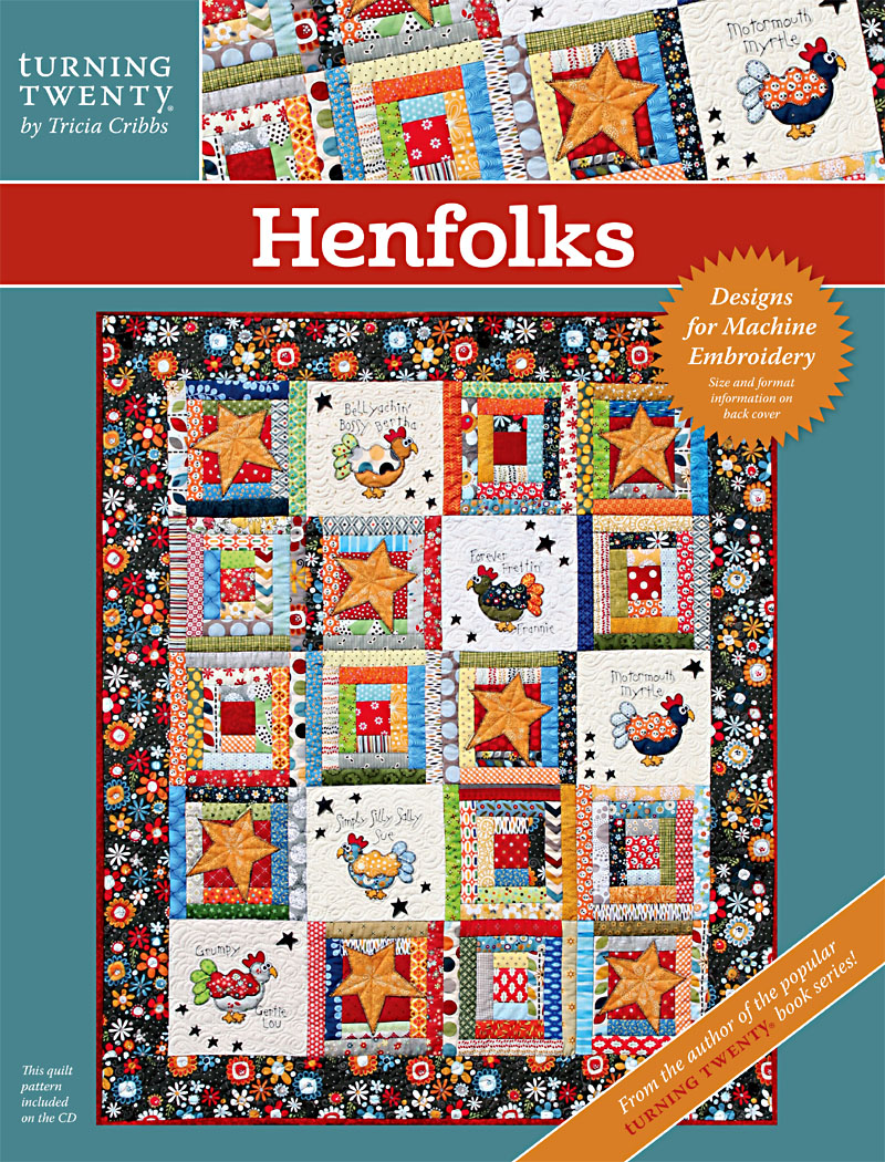 Henfolks Machine Embroidery CD<br>